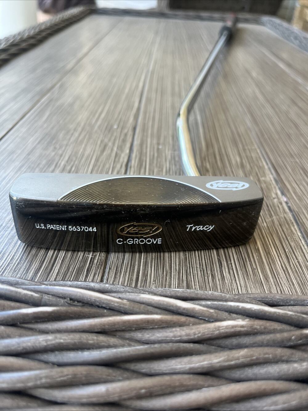YES Putter Used Dual Balance 34 inch C-GROOVE TRACY